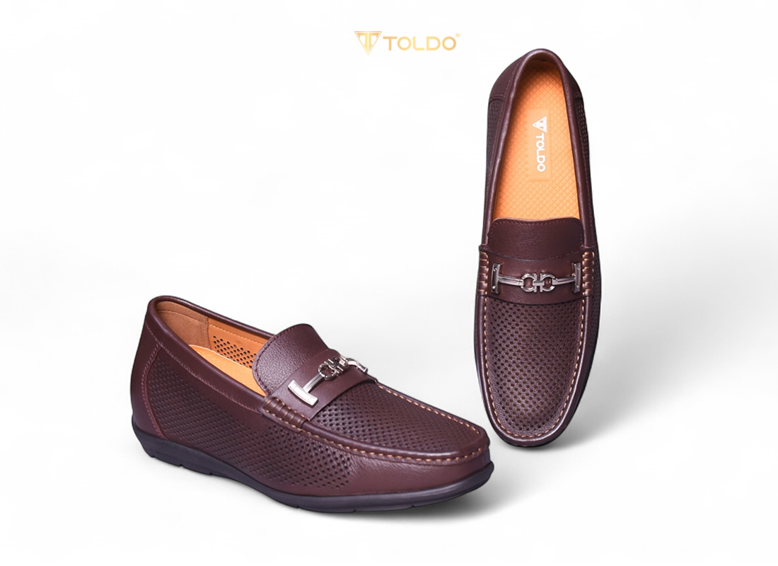 Giày mọi cao 6cm thoáng khí siêu nhẹ 18